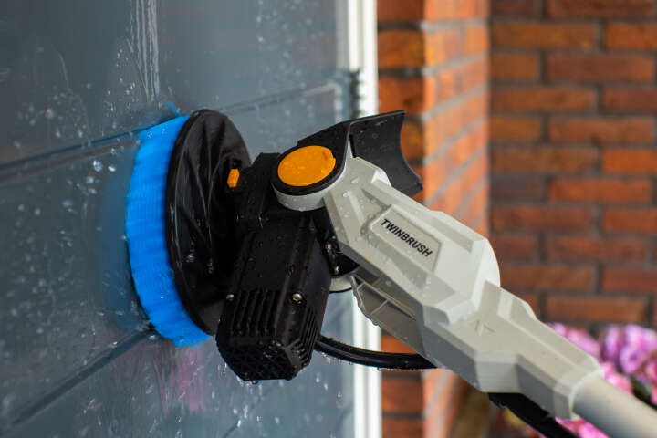 BATAVIA Twin Brush Bürste mittelhart (blau)